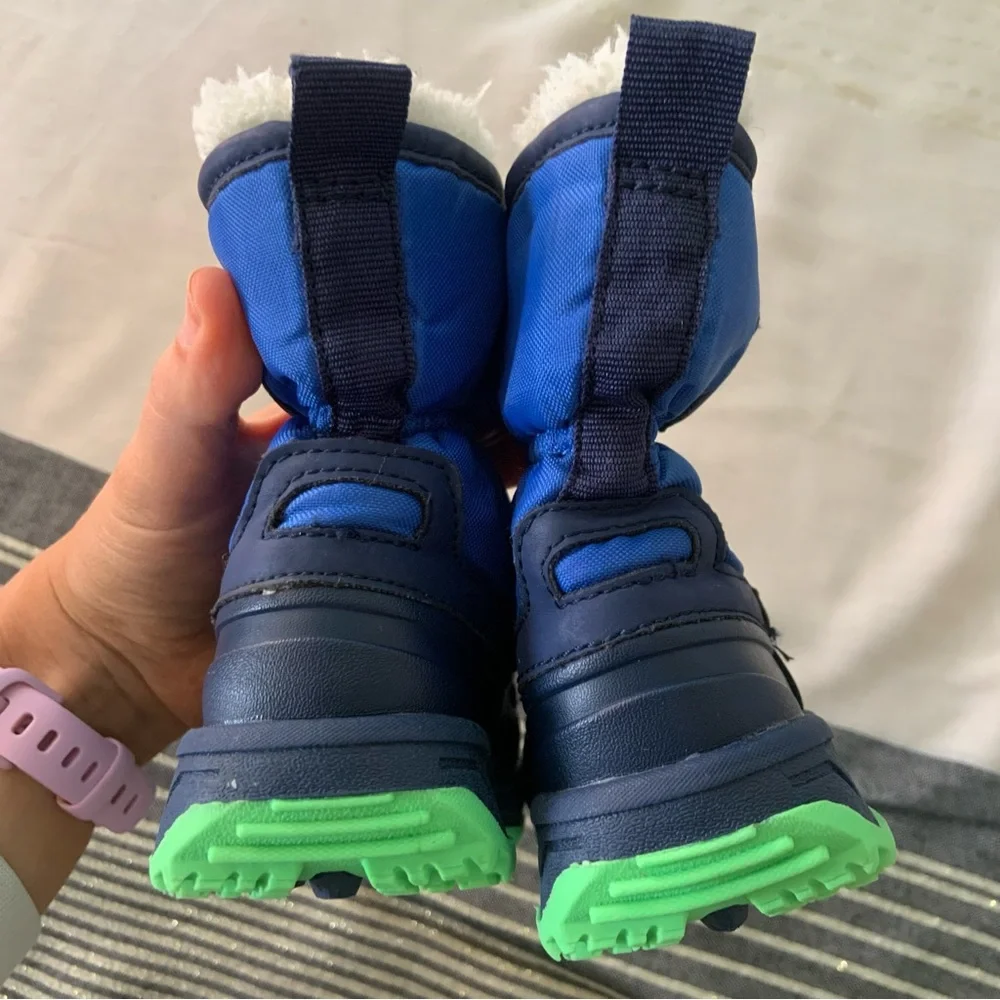 Carter’s Sherpa Zip Up Snow Boots